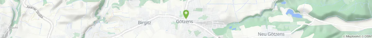 Kartendarstellung des Standorts für Vellenberg-Apotheke in 6091 Götzens